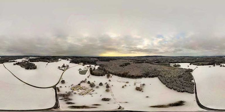 360° Drohnen-Luftaufnahme bei Rottal & Haugschlag